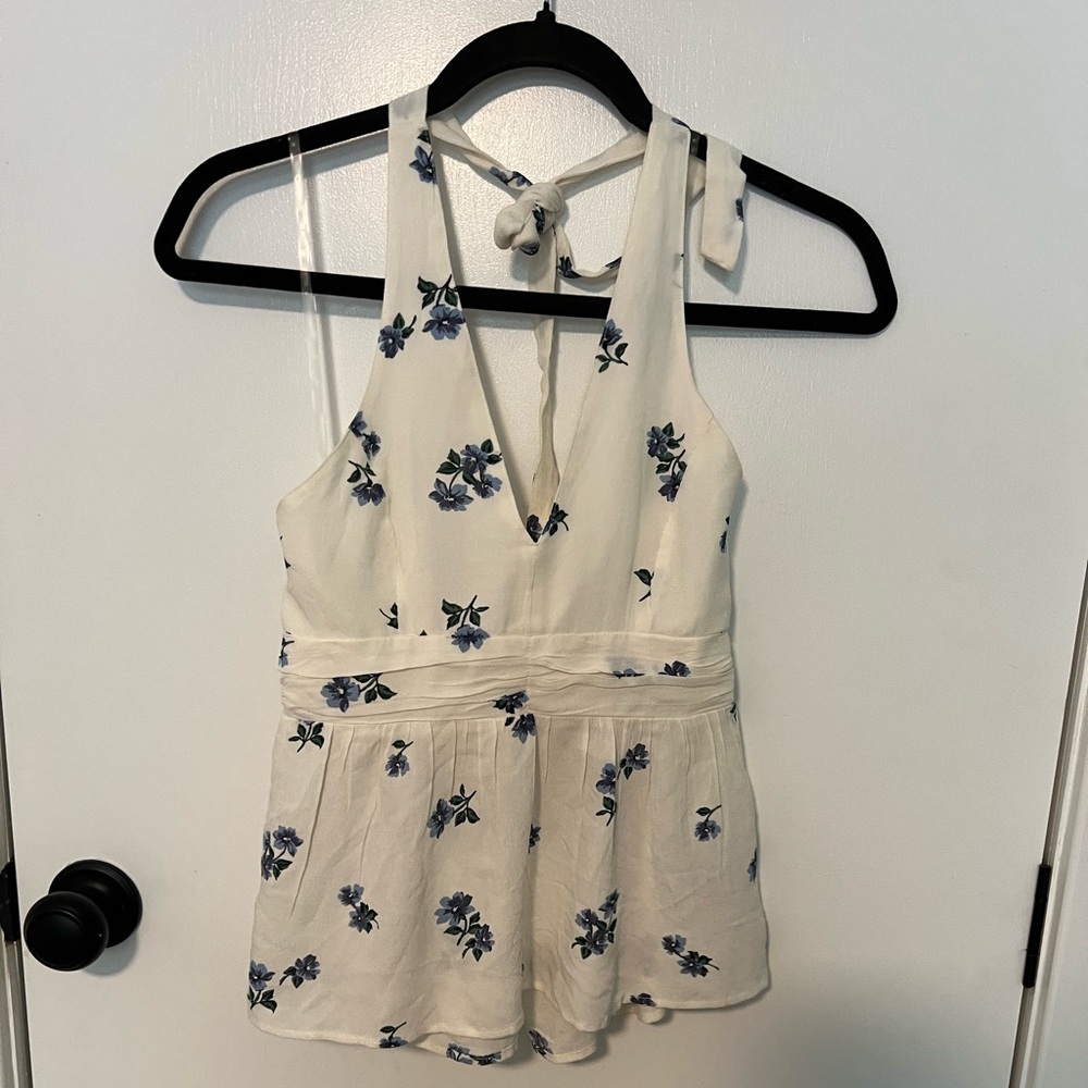 American Eagle summer halter blouse.